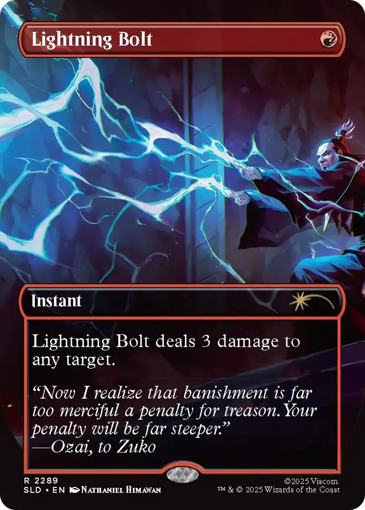Lightning Bolt (2289) [Secret Lair Drop Series] 1