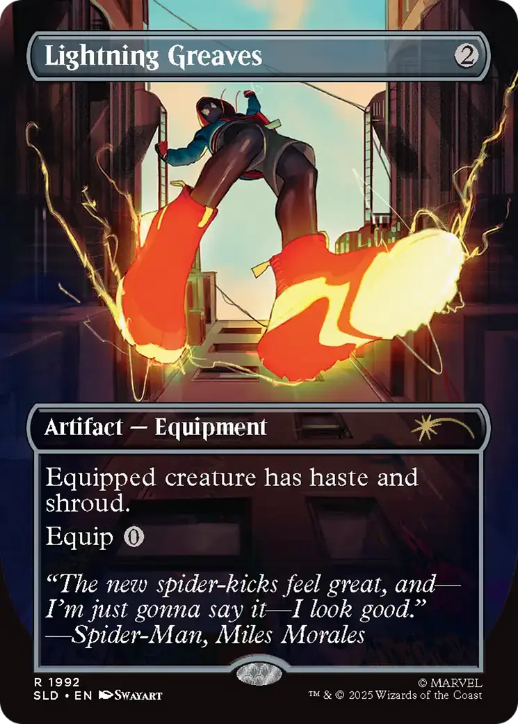 Lightning Greaves (1992) (Rainbow Foil) [Secret Lair Drop Series] 1