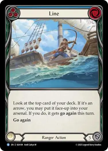 Line [Sea104] (High Seas)  Rainbow Foil 1