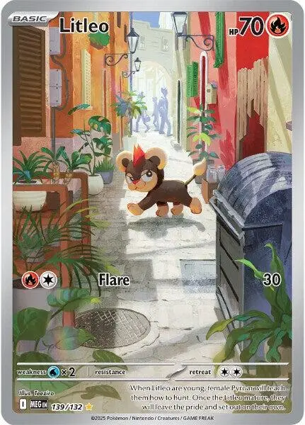 Litleo (139/132) [Mega Evolutions: Base Set] 1