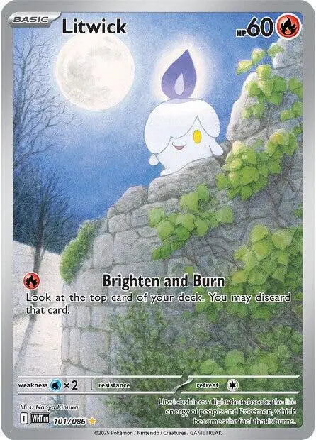 Litwick (101/086) [Scarlet & Violet: White Flare] 1