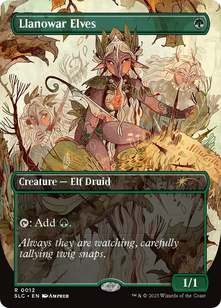 Llanowar Elves [Secret Lair Countdown Kit] 1