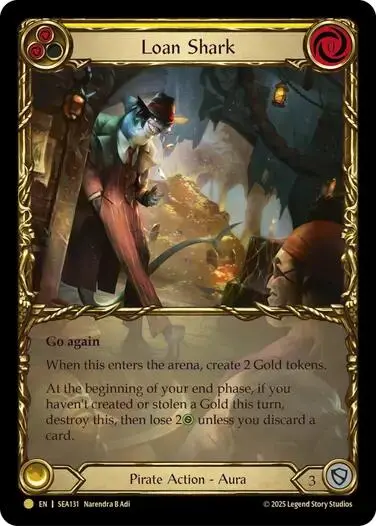 Loan Shark (Treasure) [Sea131] (High Seas)  Cold Foil 1
