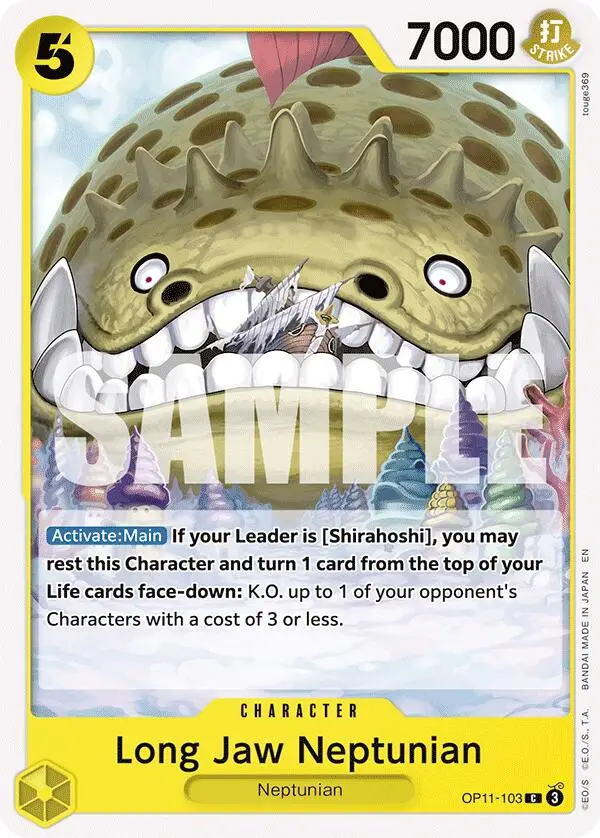 Long-Jaw Neptunian [A Fist Of Divine Speed] 1