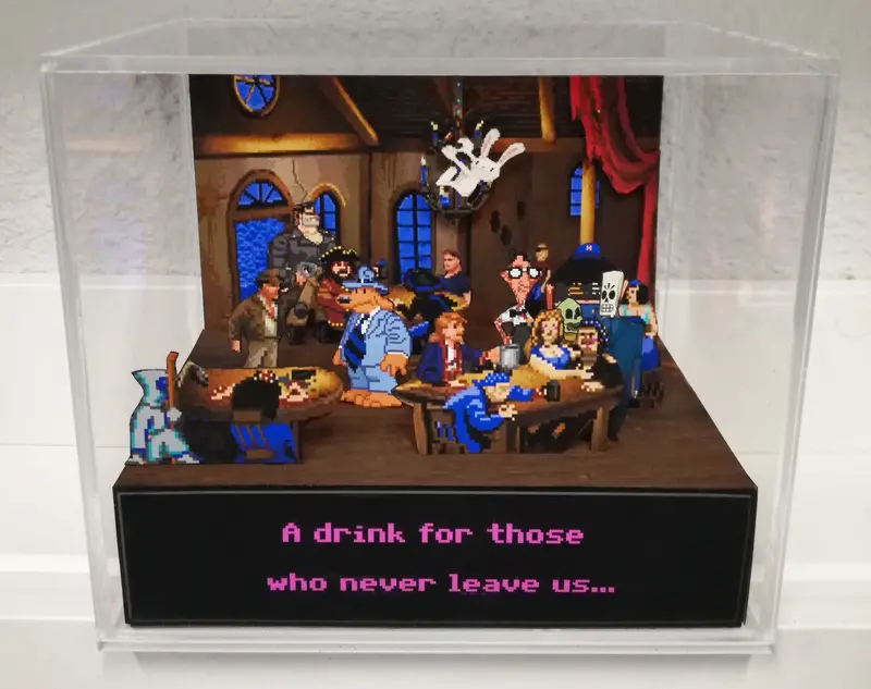 Lucasarts Games Cubic Diorama 1