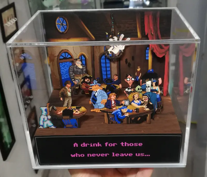 Lucasarts Games Cubic Diorama 2