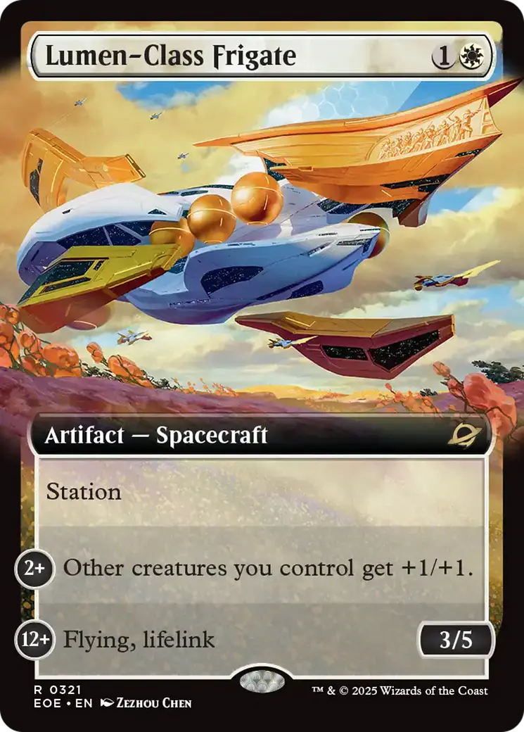 Lumen-Class Frigate (Extended Art) [Edge Of Eternities] 1