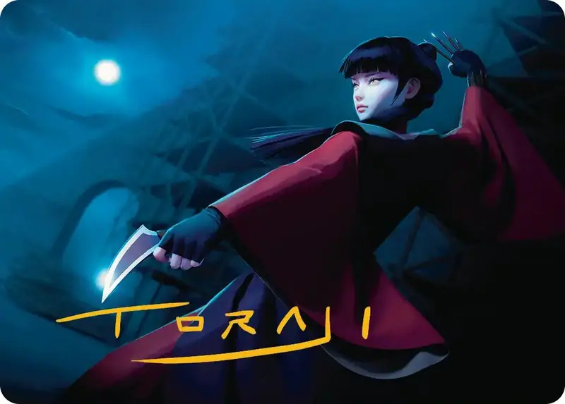 Mai, Jaded Edge Art Card (Gold-Stamped Signature) [Avatar: The Last Airbender Art Series] 1