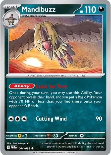 Mandibuzz (064/086) [Scarlet & Violet: White Flare] 1