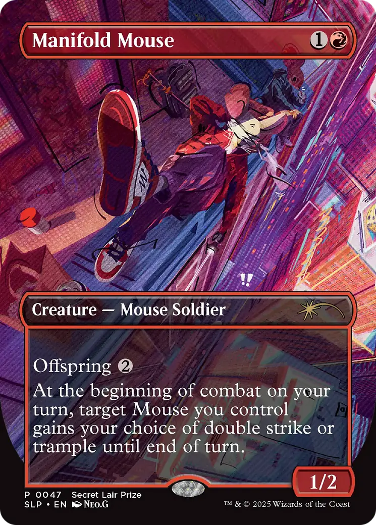 Manifold Mouse [Secret Lair Showdown] 1