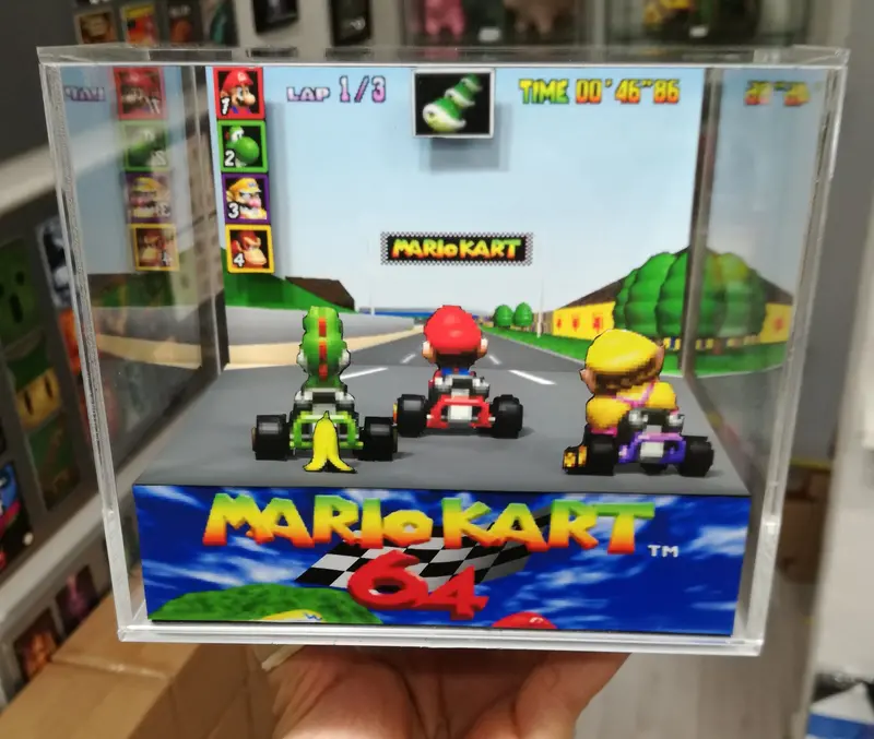 Mario Kart 64 Cubic Diorama 2