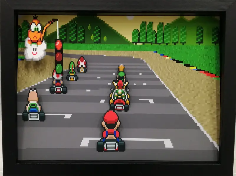 Mario Kart Diorama 1