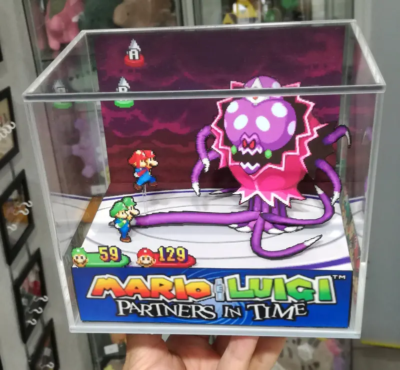 Mario & Luigi: Partners In Time Cubic Diorama 2