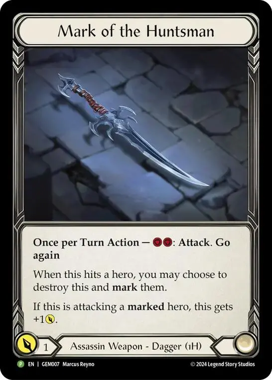 Mark Of The Huntsman [Gem007] (Gem Pack 1)  Cold Foil 1