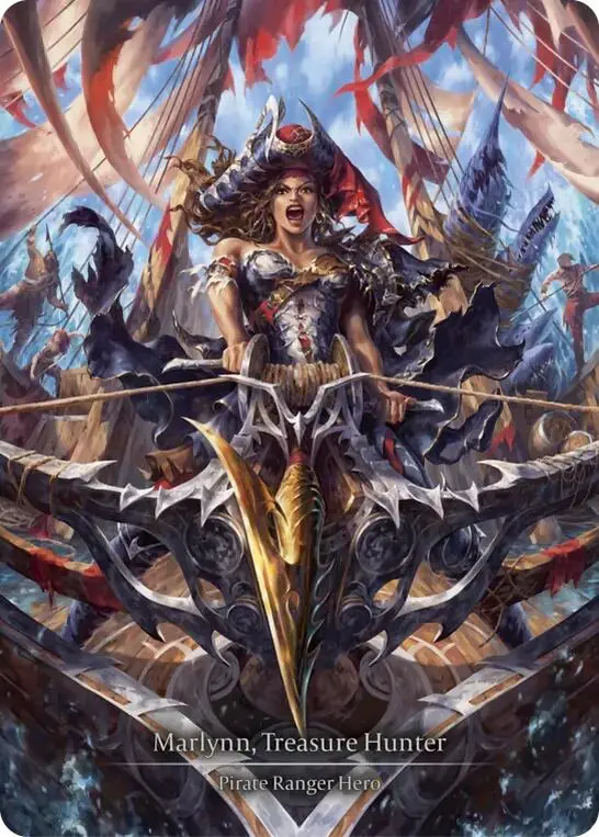Marlynn, Treasure Hunter (Marvel) [Sea082] (High Seas)  Cold Foil 1