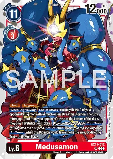 Medusamon [Ex11-012] [Dawn Of Liberator] 1