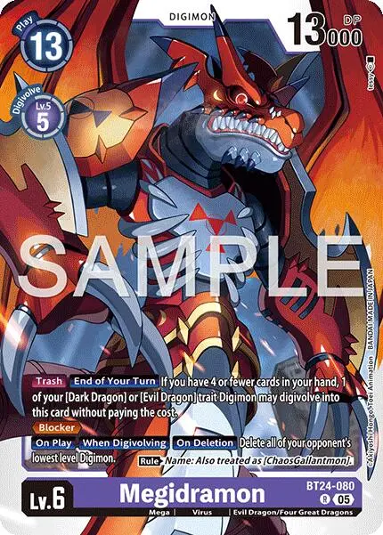 Megidramon [Bt24-080] [Time Stranger] 1