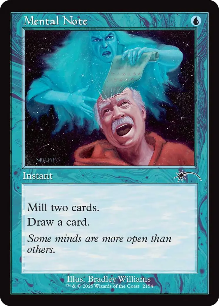 Mental Note (Retro Frame) [Secret Lair Drop Series] 1