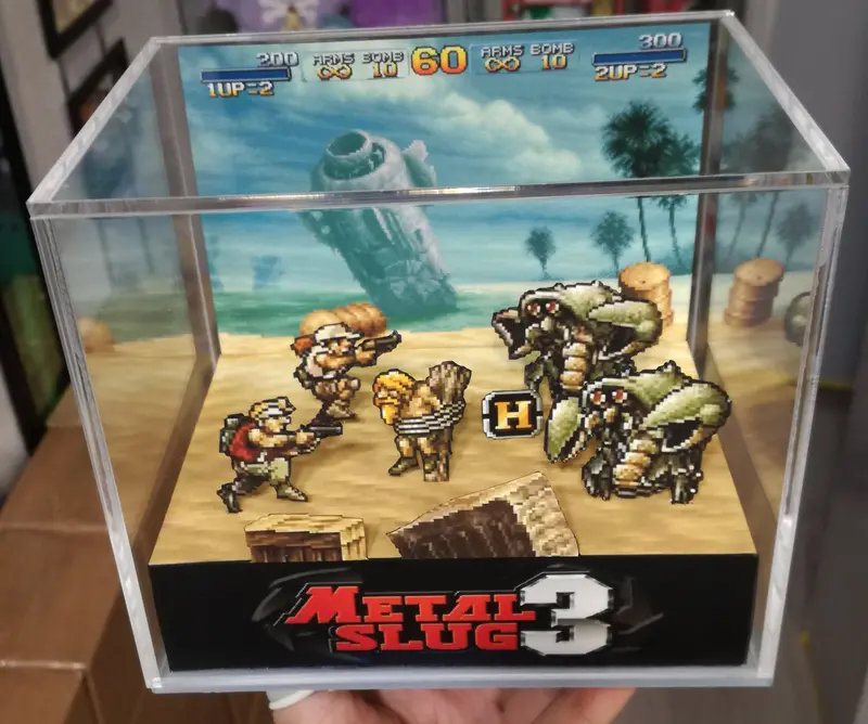 Metal Slug 3 Cubic Diorama 2