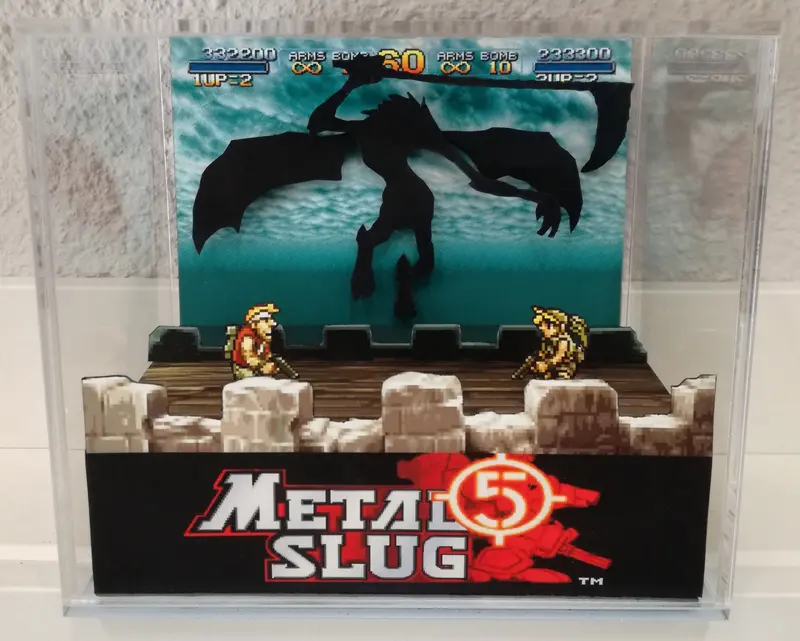 Metal Slug 5 Cubic Diorama 1