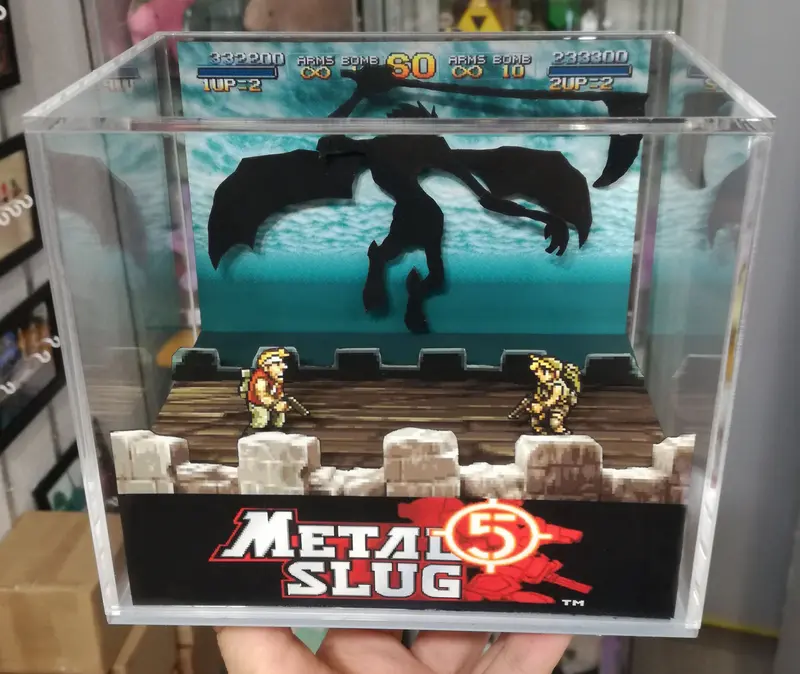 Metal Slug 5 Cubic Diorama 2