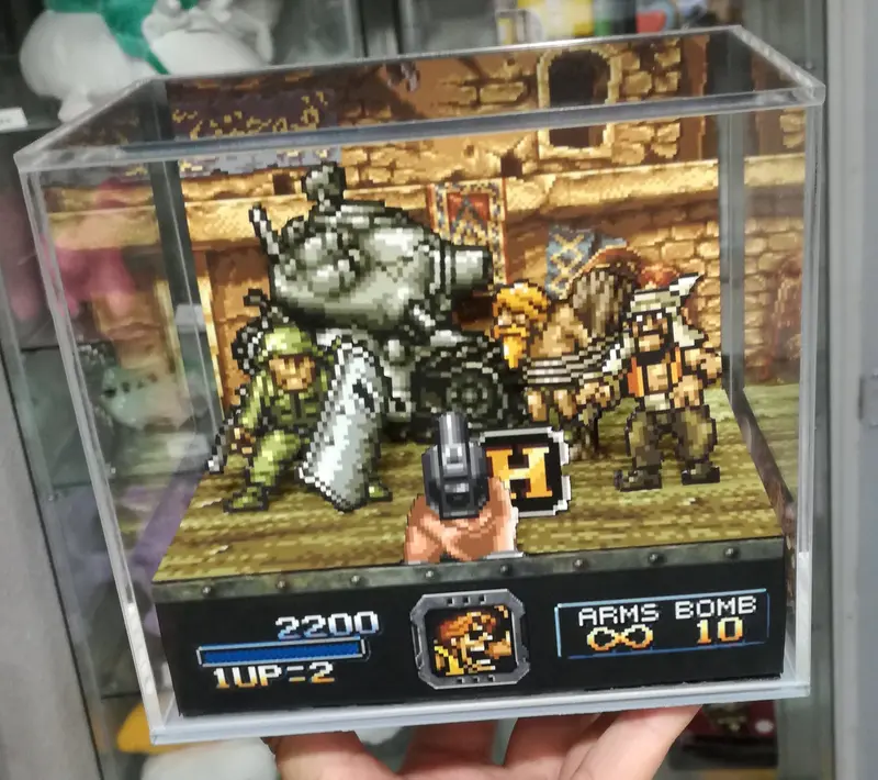 Metal Slug First Person Cubic Diorama 2