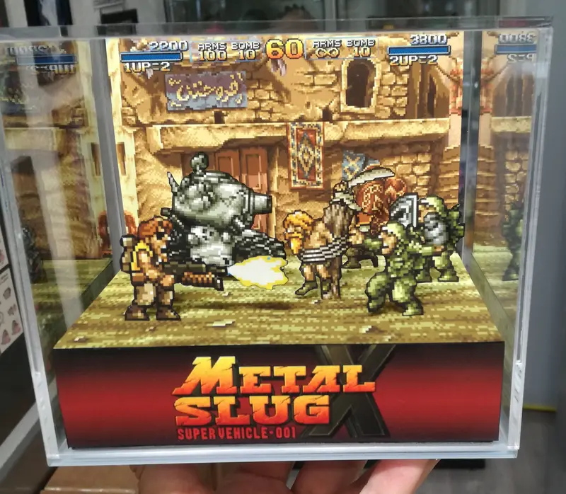 Metal Slug X Cubic Diorama 2