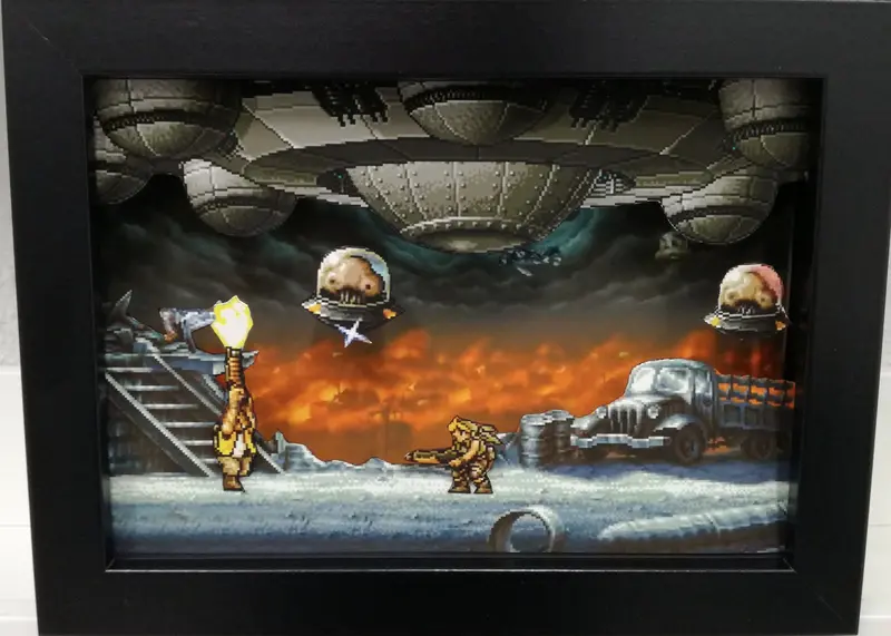 Metal Slug X Diorama 1