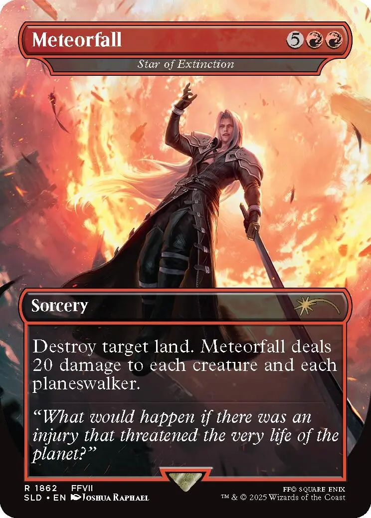 Meteorfall - Star Of Extinction [Secret Lair Drop Series] 1