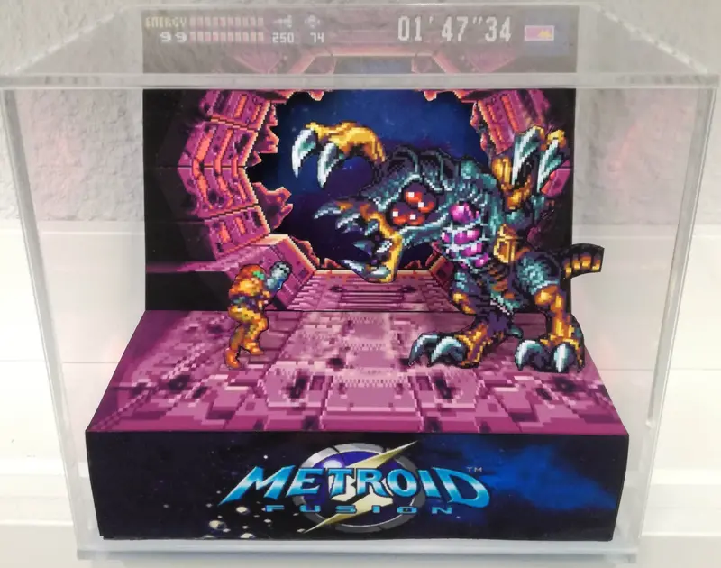 Metroid Fusion Cubic Diorama 1