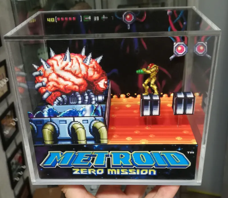 Metroid Zero Mission Cubic Diorama 2