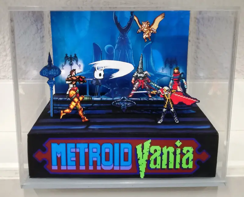 Metroidvania Cubic Diorama 1