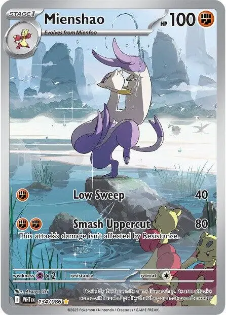 Mienshao (134/086) [Scarlet & Violet: White Flare] 1