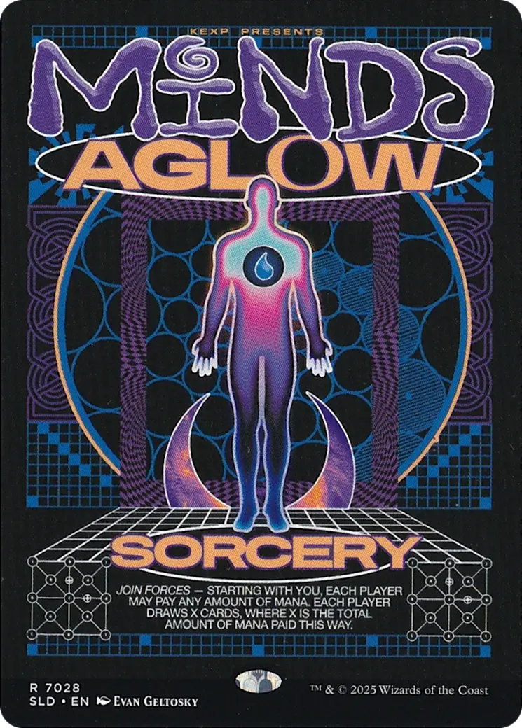 Minds Aglow (Rainbow Foil) [Secret Lair Drop Series] 1