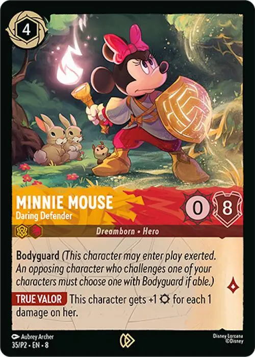 Minnie Mouse - Daring Defender (35) [Promo Cards] 1