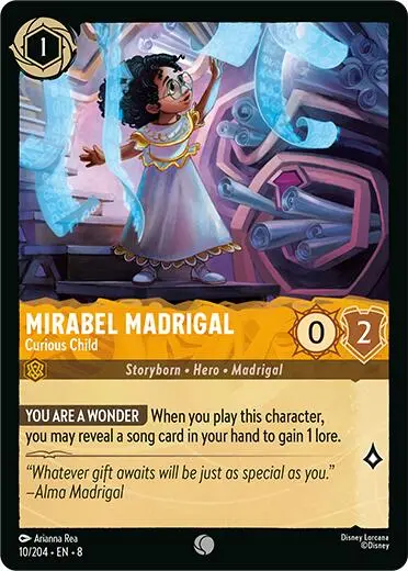Mirabel Madrigal - Curious Child (10/204) [Reign Of Jafar] 1