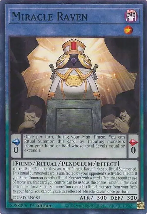 Miracle Raven [Duad-En084] Common 1