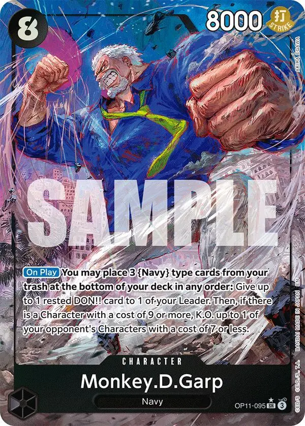 Monkey.D.Garp (Alternate Art) [A Fist Of Divine Speed] 1