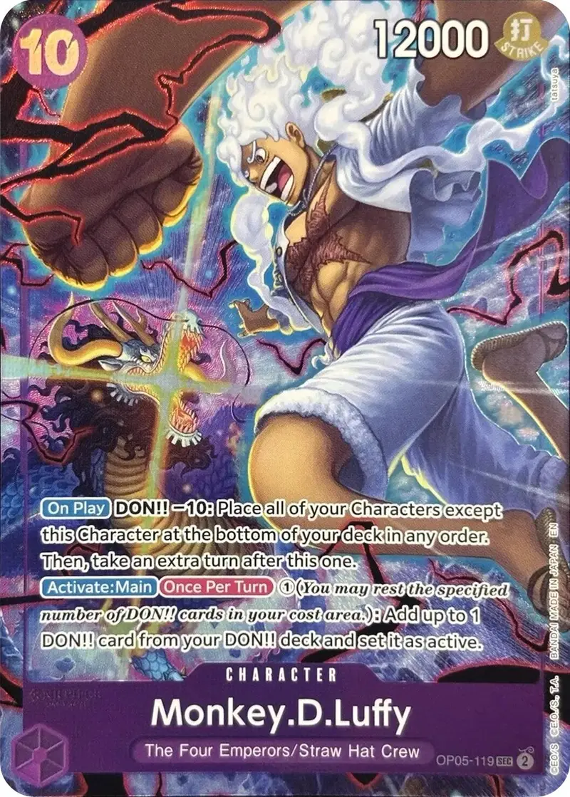 Monkey.D.Luffy (English Version 2Nd Anniversary Set) [One Piece Promotion Cards] 1