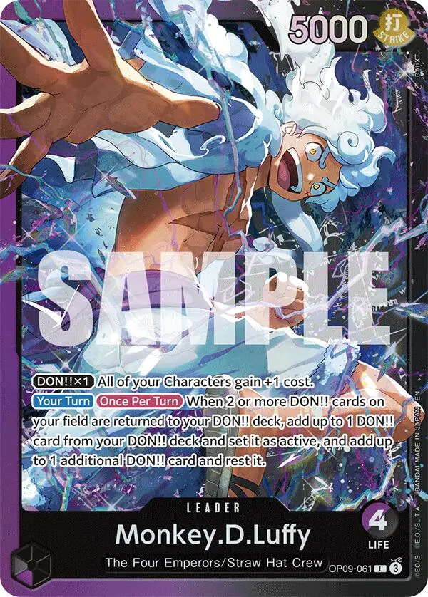 Monkey.D.Luffy (Op09-061) [Starter Deck: Purple/Black Monkey.D.Luffy] 1