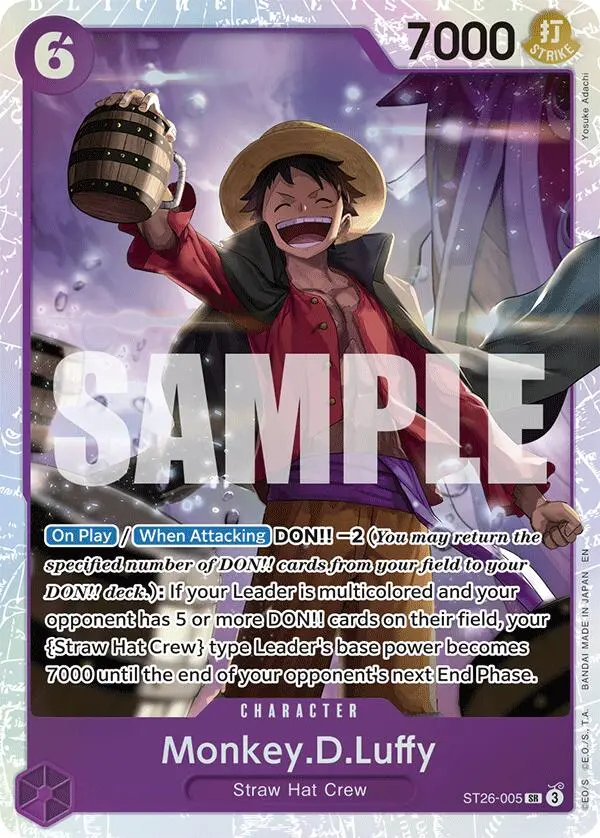 Monkey.D.Luffy (St26-005) [Starter Deck: Purple/Black Monkey.D.Luffy] 1