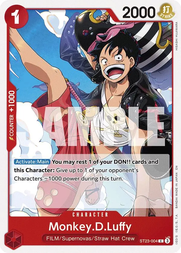 Monkey.D.Luffy [Starter Deck: Red Shanks] 1