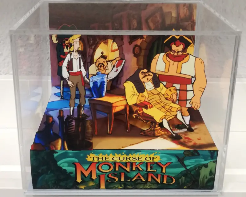 Monkey Island 3 Cubic Diorama 1