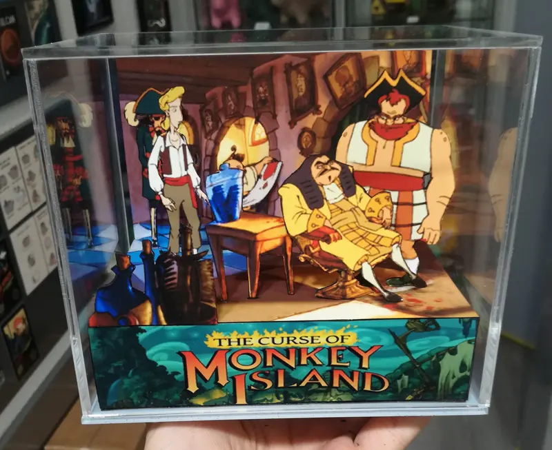 Monkey Island 3 Cubic Diorama 2