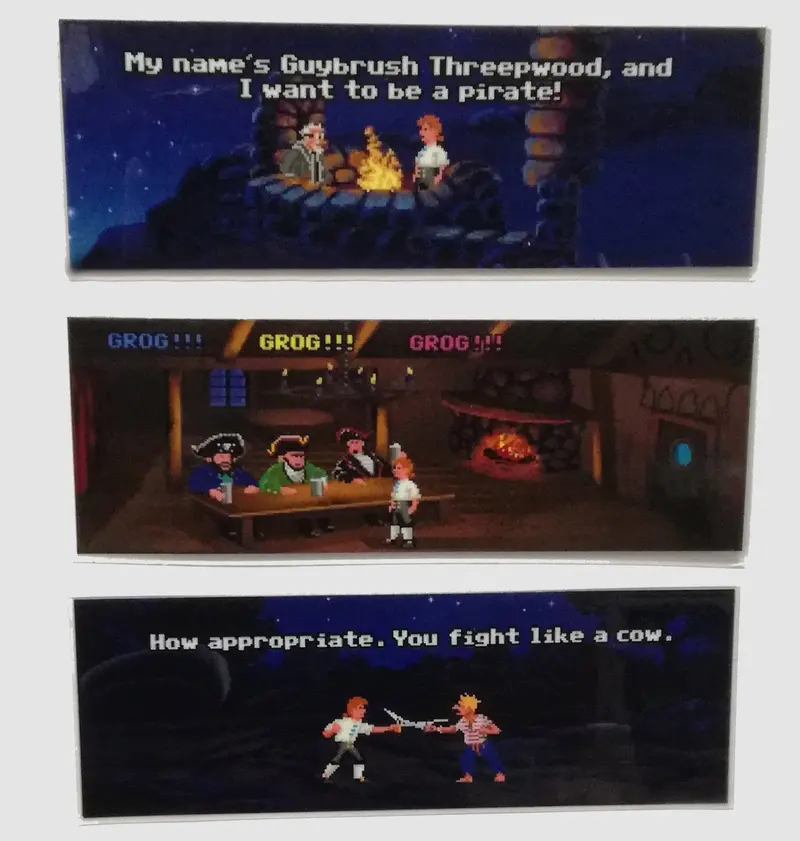 Monkey Island Bookmarks 1