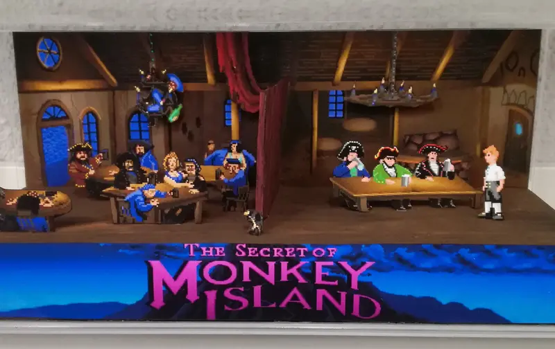Monkey Island Panoramic Cube 1