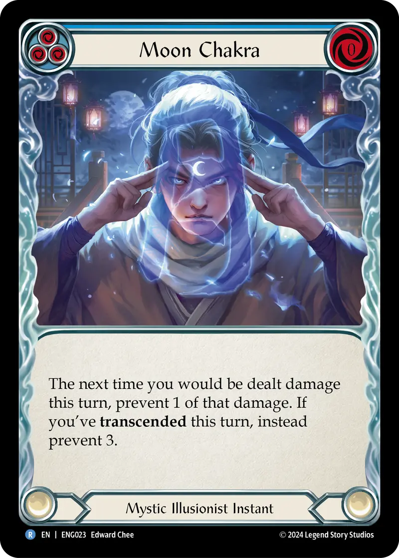 Moon Chakra [Eng023] (Part The Mistveil Enigma Blitz Deck) 1