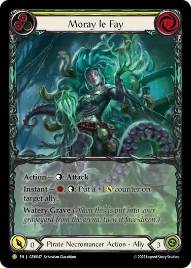 Moray Le Fay [Gem047] (Gem Pack 2)  Rainbow Foil 1
