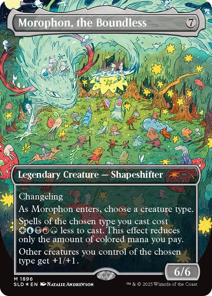 Morophon, The Boundless (Double Rainbow Foil) [Secret Lair Drop Series] 1