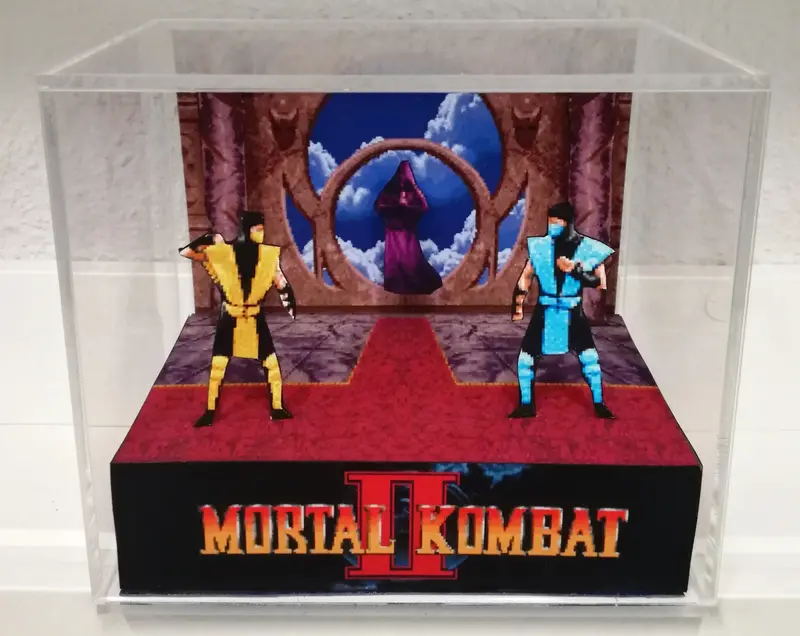 Mortal Kombat Ii Cubic Diorama 1